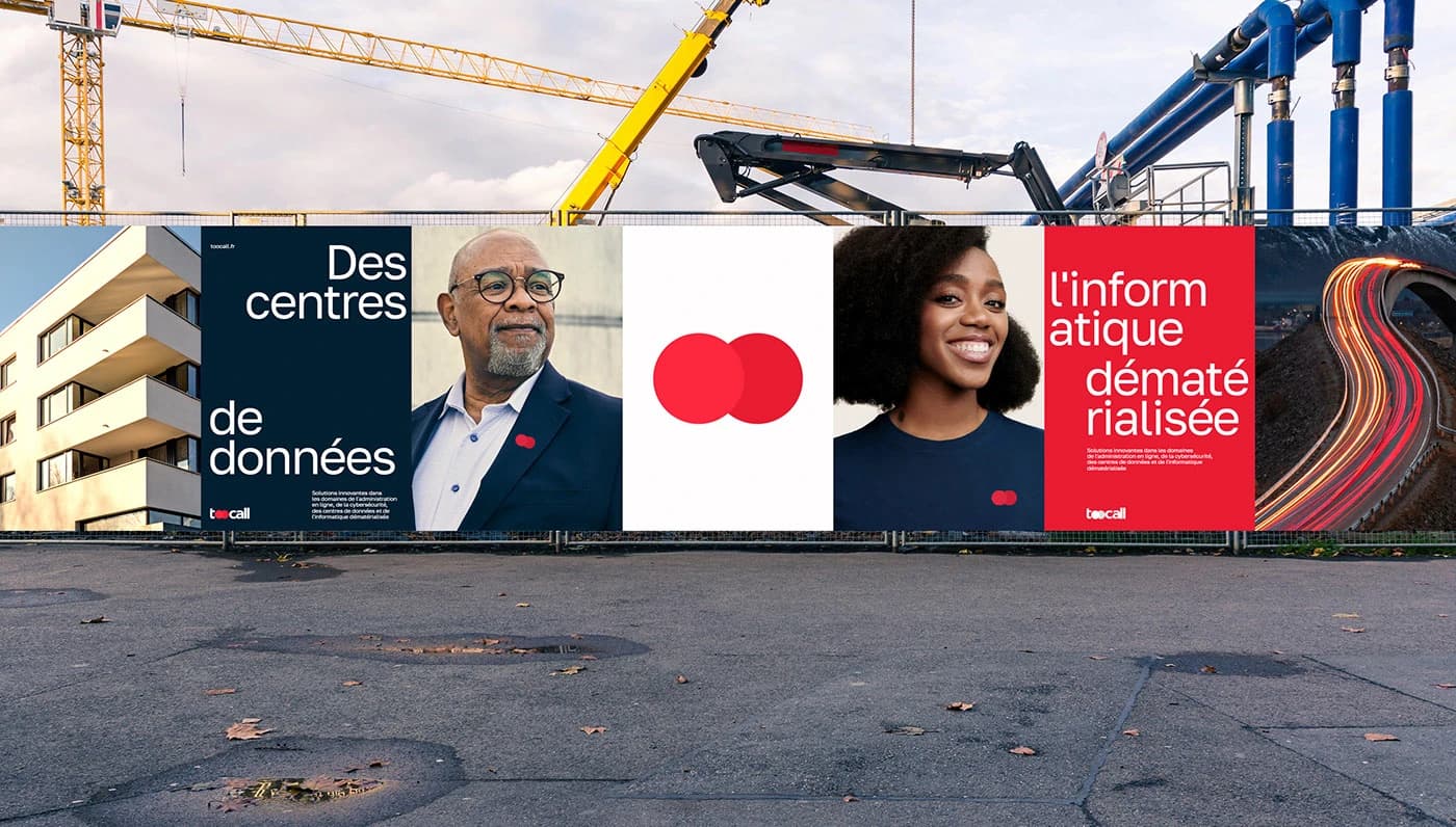 Campagne Toocall en affichage urbain